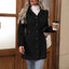 Elegant Mid-Length Woolen Coat for Women
