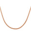 Chaîne Ice Barrel en or rose 14k - 3,10 mm