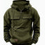 Hoodie zippé décontracté pour homme avec cordon et poche