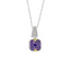 Pendentif de mode en zircon cubique en argent sterling