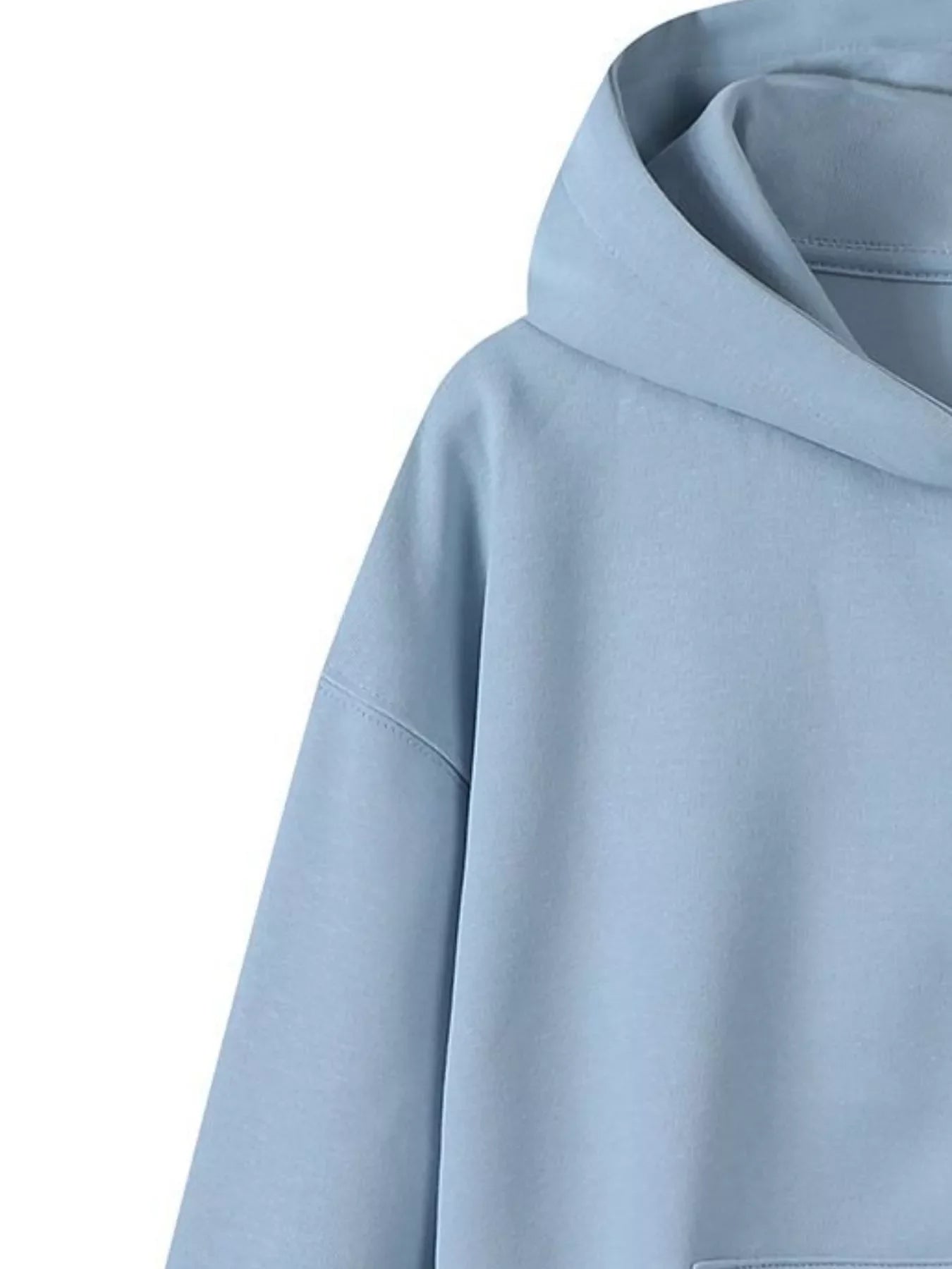 Plus Size Casual Zip-Up Long Sleeve Hoodie