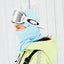 Masque de tête en velours coupe-vent pour le ski