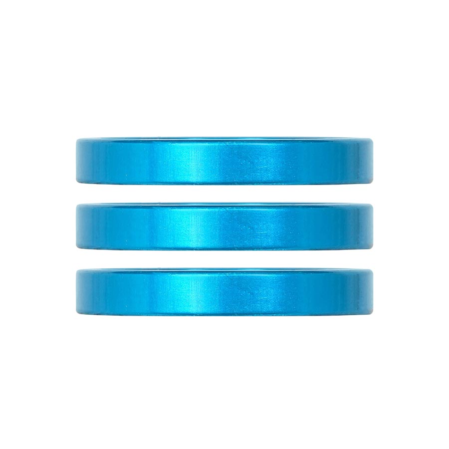 Espaciador de Headset Industry Nine iRiX - 5mm de Aluminio en Turquesa (3pcs)