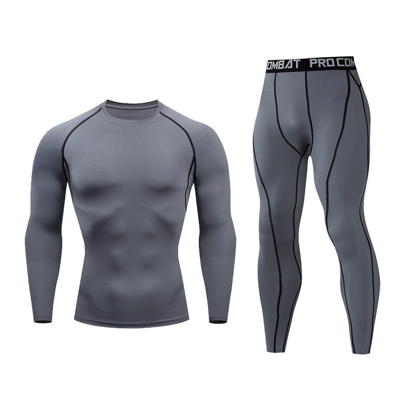 Men's Quick Drying PTZ Tight Pants Set