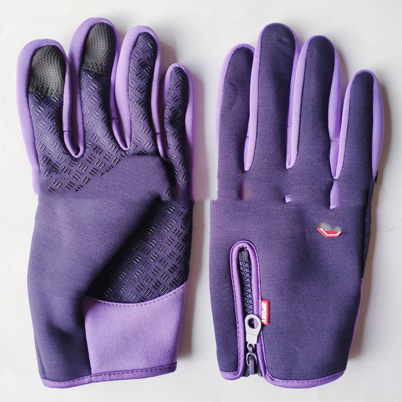 Gants d'hiver à écran tactile - Polaire thermique et imperméables