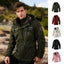 Men's Casual Hooded Windbreaker Jacket - Waterproof & Stylish