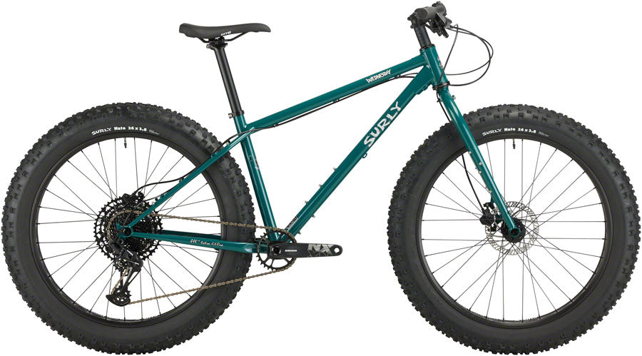 Bicicleta de Montaña Surly Wednesday Fat - 26" Acero OG Algas Mediana