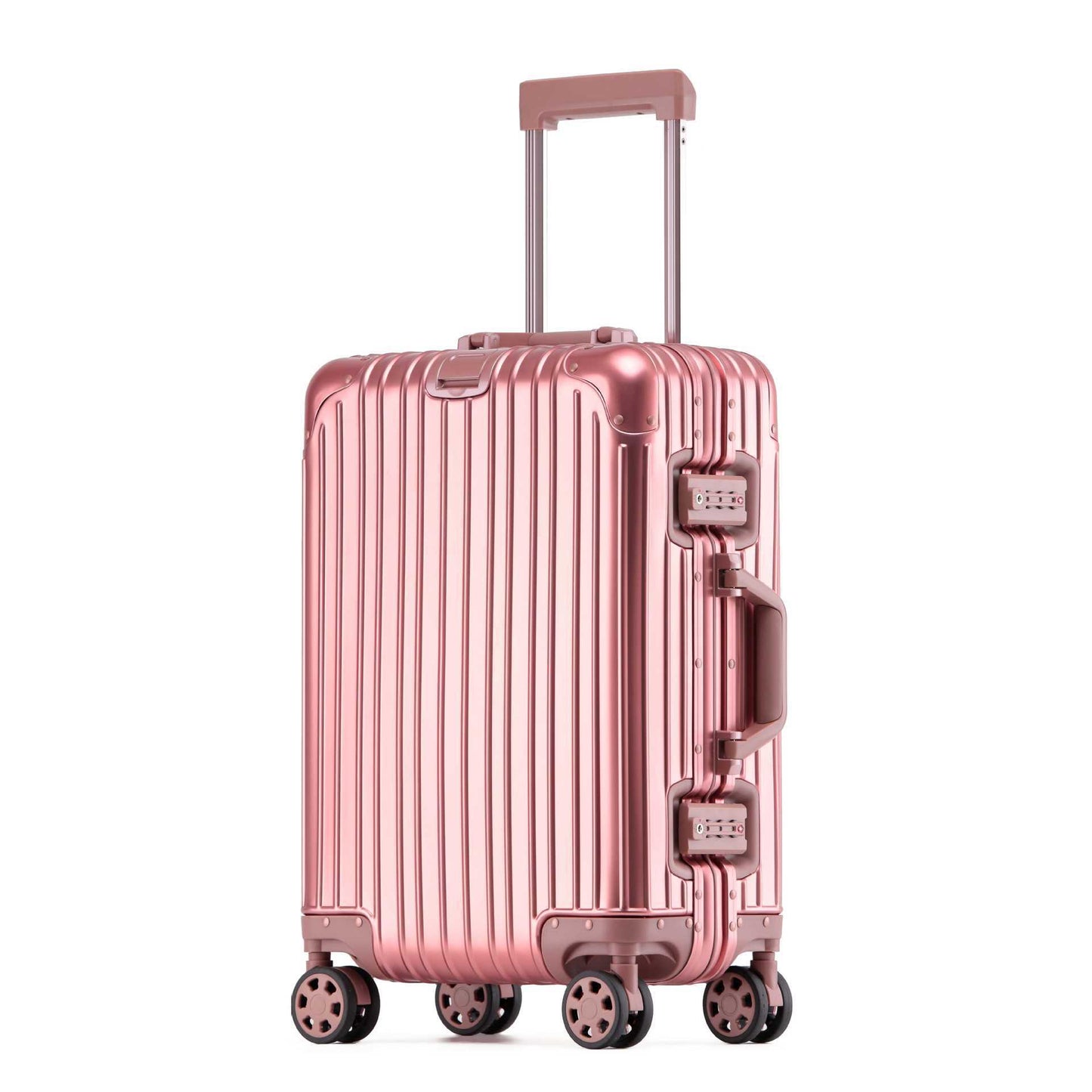 Premium Drop-Resistant Aluminum-Magnesium Carry-On Luggage