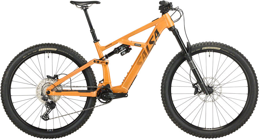 Salsa Moraine Deore 12 Ebike - 29" Aluminio Naranja Terracota X-Large
