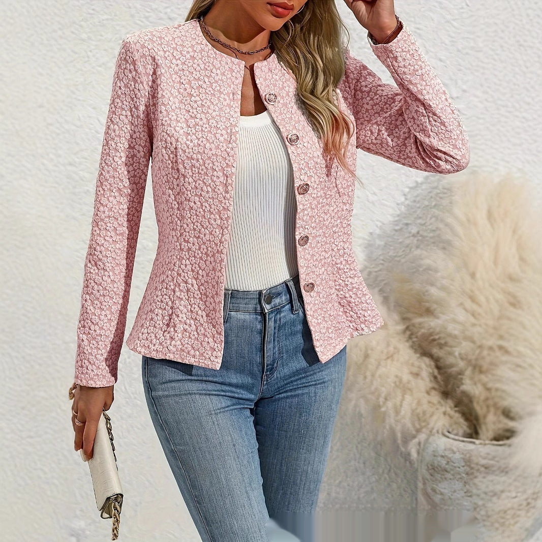 Manteau court chic de style français pour femmes
