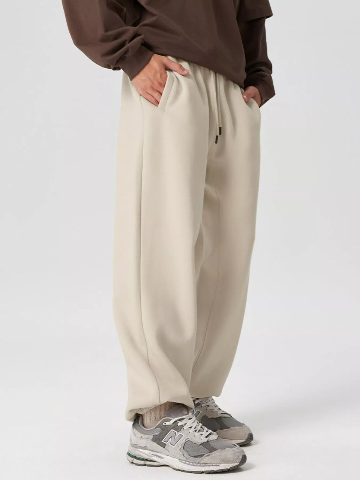 Joggers Sueltos con Cuerda para Hombre