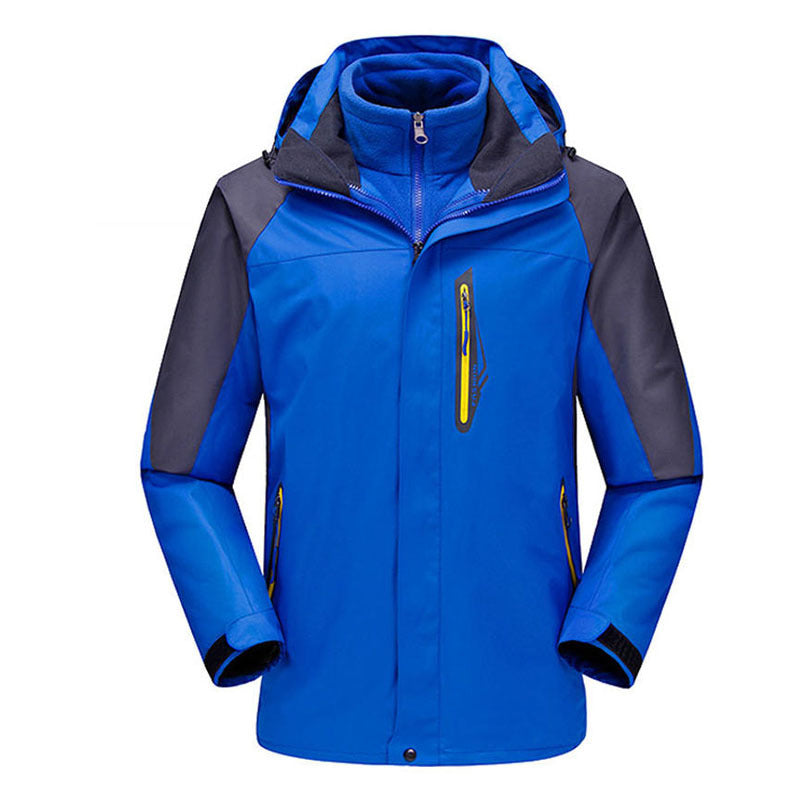 Three-in-One Winter Shell Jacket - Windproof & Waterproof