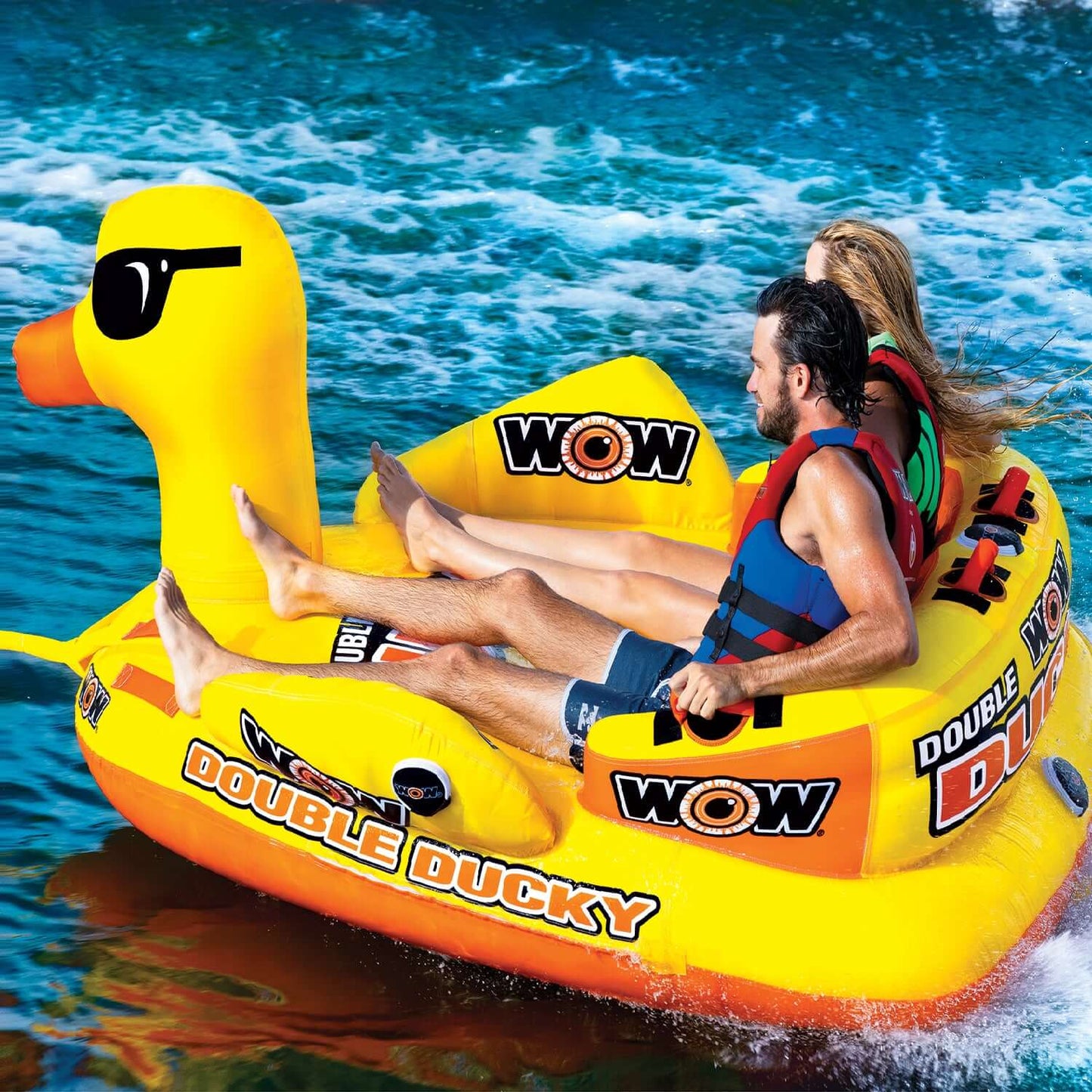 WOW Sports Double Ducky 2P Towable - Amusement sur l'eau