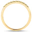 Anillo de Compromiso de Diamante Amarillo Genuino de 0.27 Quilates en Oro Amarillo de 14K