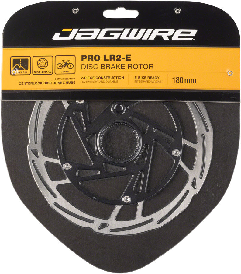 Jagwire Pro LR2-E Ebike Disc Brake Rotor Magnet - 180mm Center Lock