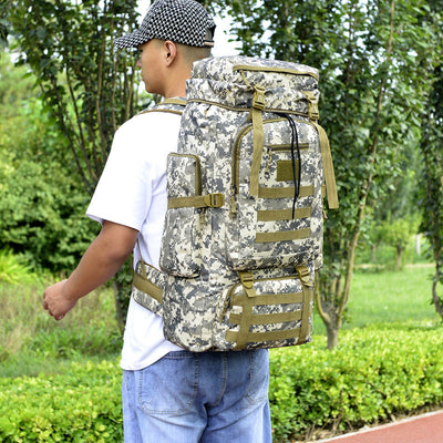 Sac à dos de montagne camouflage pour activités en plein air