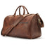 Bolso Cruzado de Cuero Vintage de Gran Capacidad para Viajes