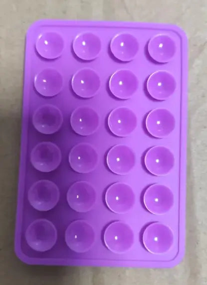 Support de téléphone mobile en silicone épaissi