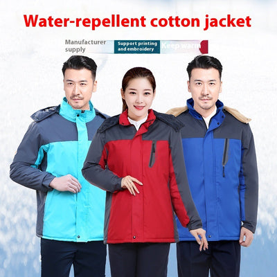 Chaqueta de Invierno con Capucha Impermeable a Prueba de Frío
