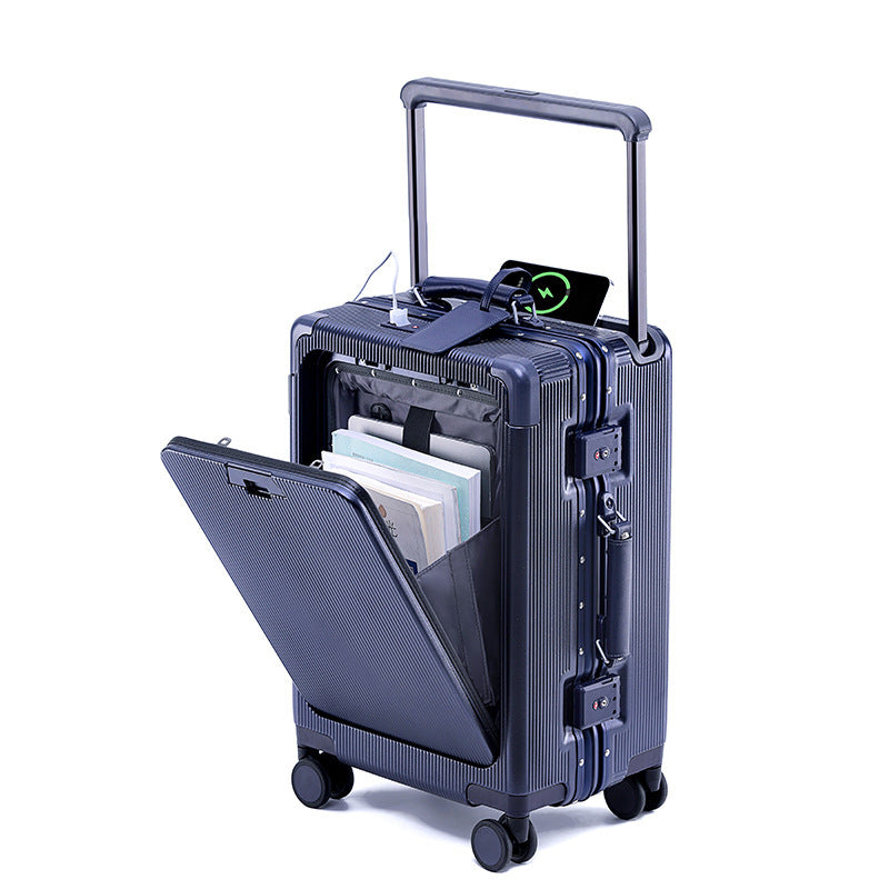 24-Inch Wide Draw-bar Luggage with Anti-Fall Cover