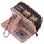 Expanding Card Holder Women's Long Wallet Passport Bag