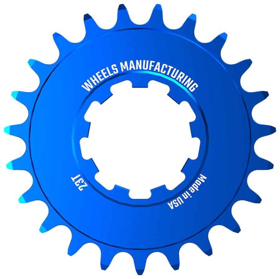 Engranaje SOLO-SPEED de Wheels Manufacturing - 23t en Azul