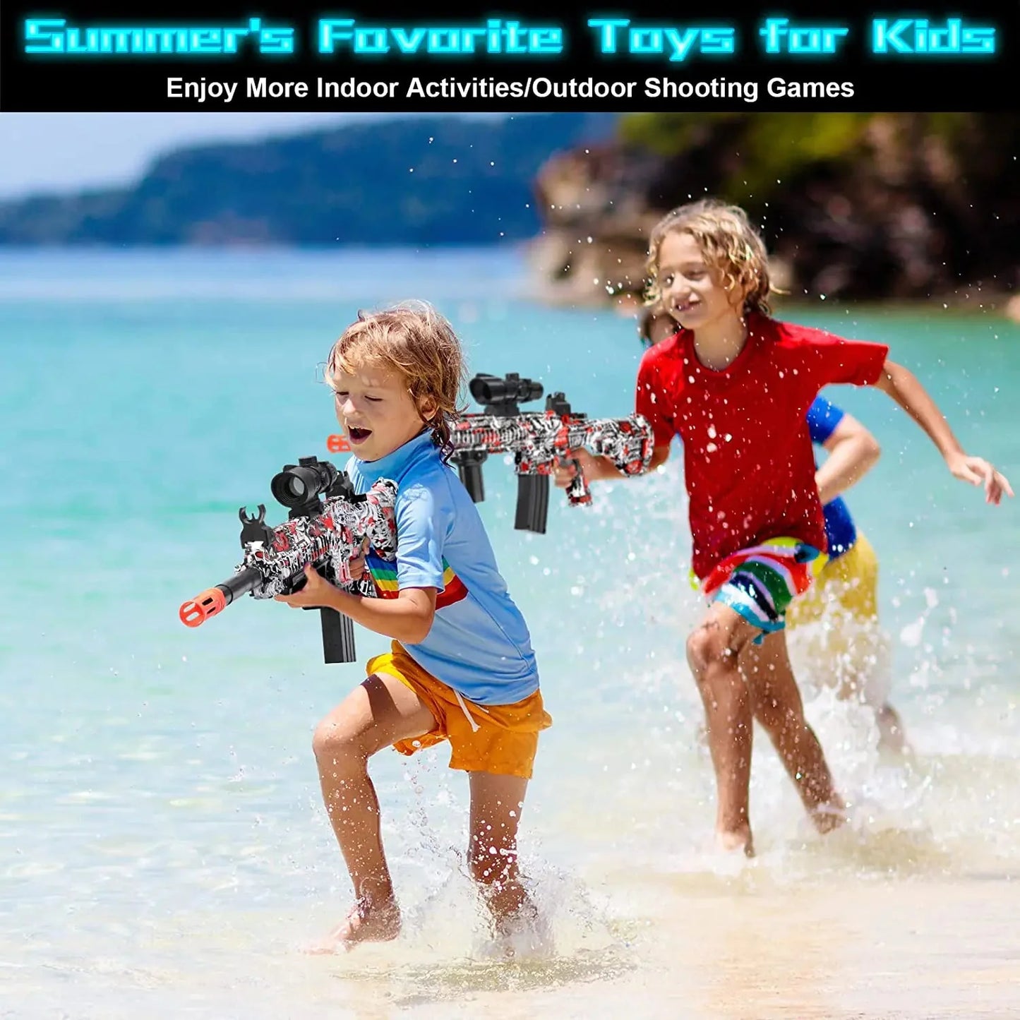 Electric Glock Automatic Airsoft Gun Toy