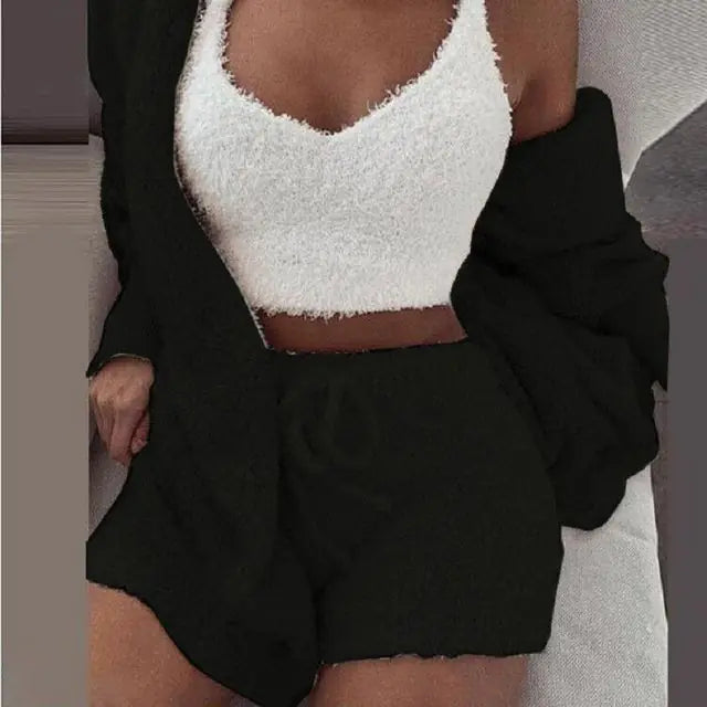 Ensemble de Pyjama Tricoté Confortable