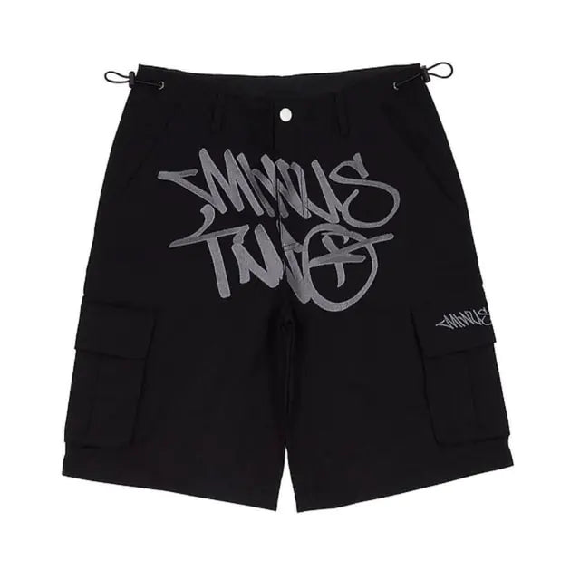 Shorts de gym en denim Y2K Hip Hop pour un style d'été
