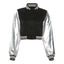 Chaqueta Varsity Cortada Metálica