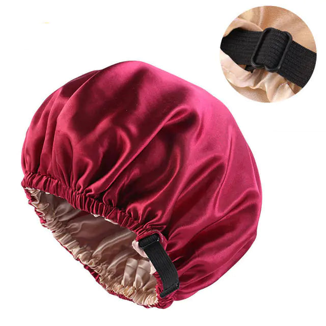 Bonnet de Nuit Satin pour Femmes pour la Protection des Cheveux