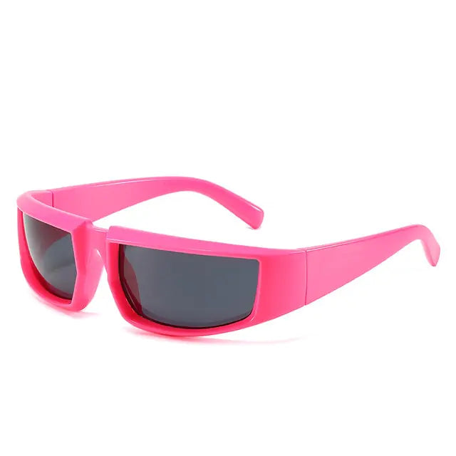 Gafas de sol Y2K Sports Punk para hombres y mujeres