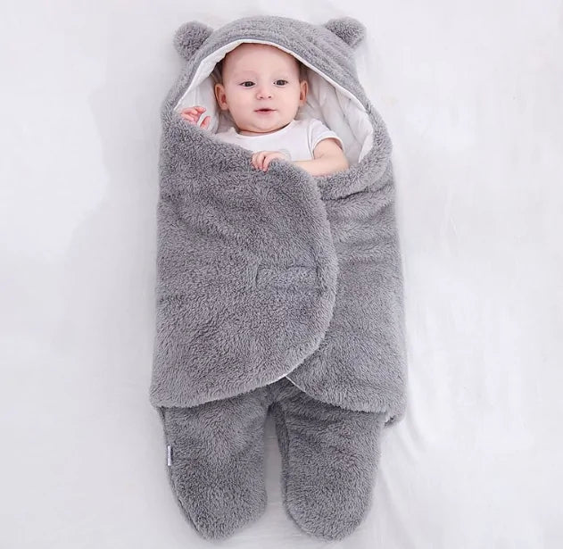Manta de Envoltura de Algodón Suave para Bebés
