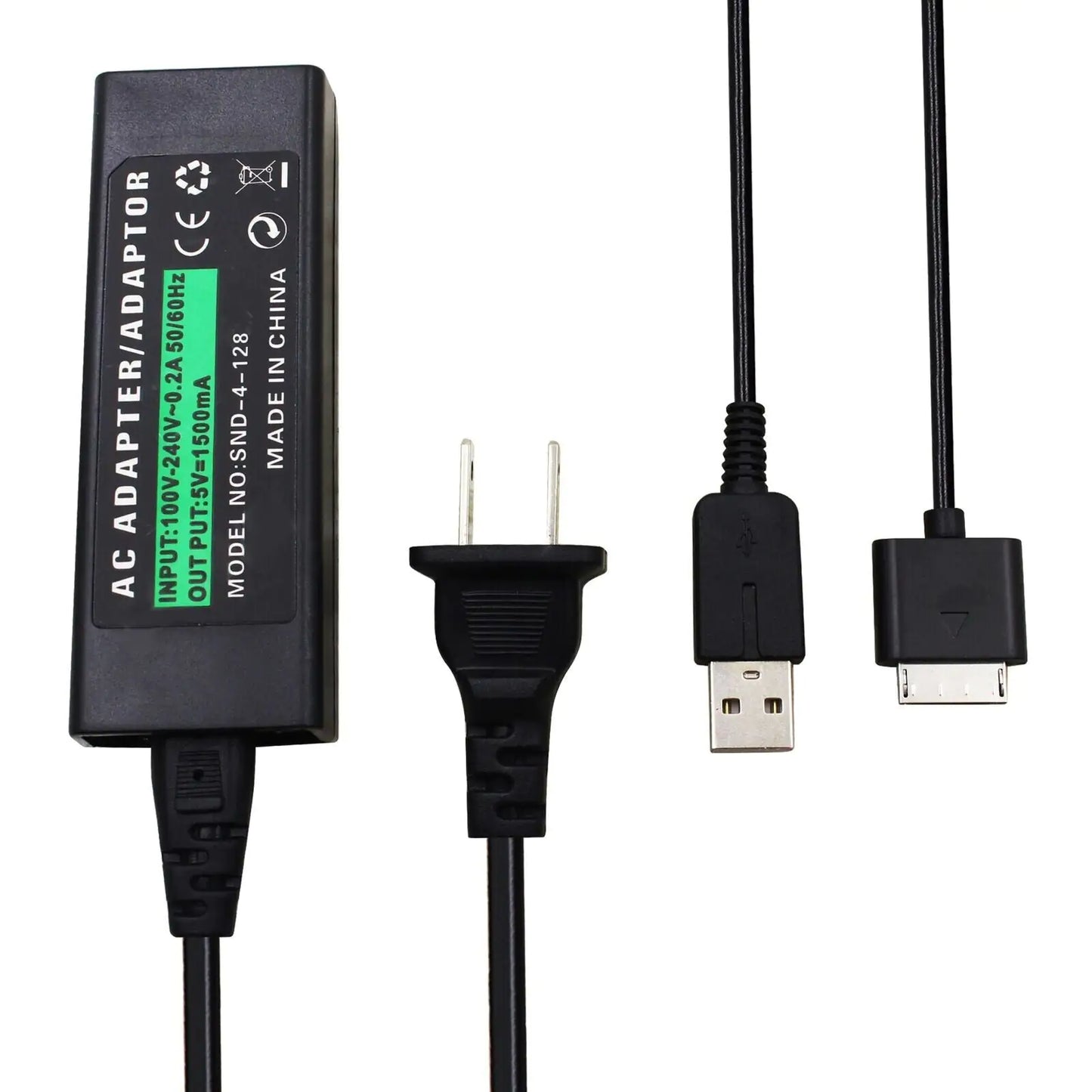 Cargador de pared premium para Sony PlayStation Portable PSP Go