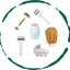 Collection d'accessoires de soins de la peau - 6 outils premium