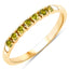 0.22 Carat Genuine Dark Yellow Diamond 14K Yellow Gold Engagement Ring
