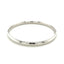 Classic 14k White Gold Bangle Bracelet