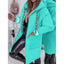 Veste zippée à capuche élégante pour femmes