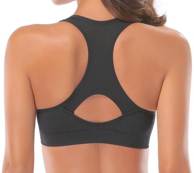 JupiterGear Women's Stylish Racerback Athletic Sports Bra