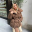 Loose Lace-up Women's Fashion Coat