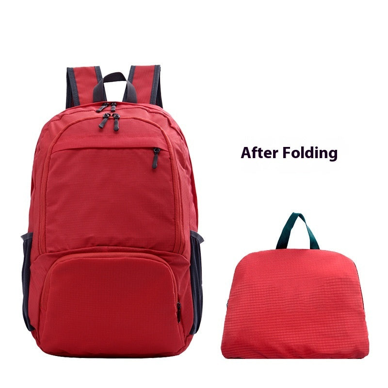Mochila de Senderismo Portátil de Personalidad de Moda