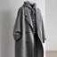 Premium Korean-Style Loose Mid-Length Wool Coat