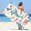 Double-Sided Velvet Microfiber Beach Towel