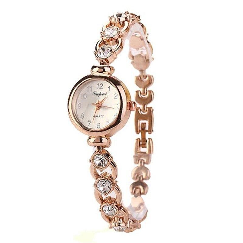 Montre Bracelet Élégante en Rhinestones pour Femmes