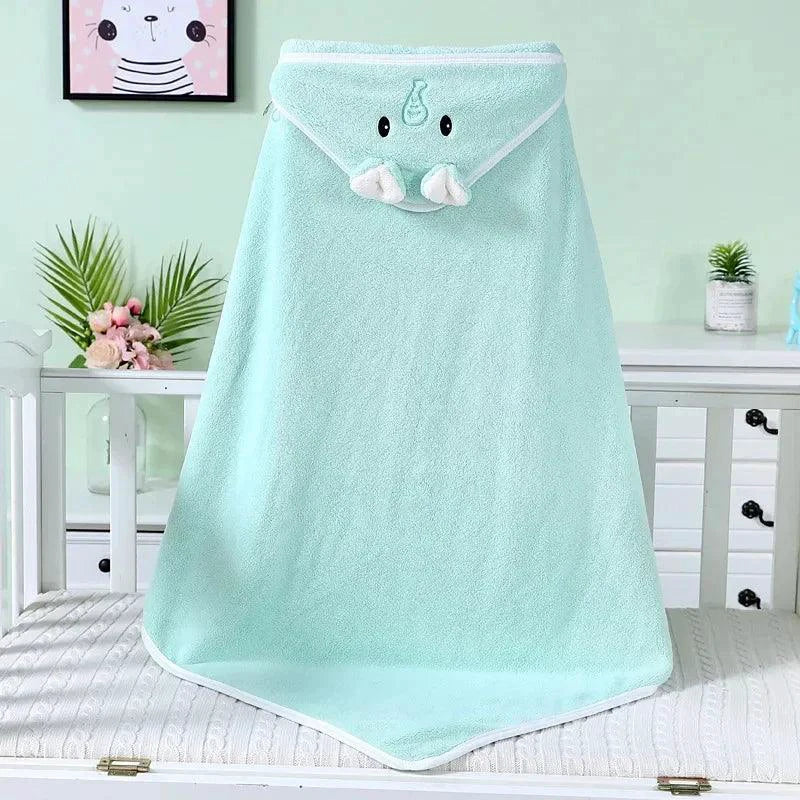 Adorable Baby Hooded Bath Towels for Newborns and Toddlers