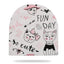 Gorros de Algodón Suave con Dibujos Animados para Niños y Niñas - Otoño e Invierno