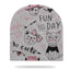 Gorros de Algodón Suave con Dibujos Animados para Niños y Niñas - Otoño e Invierno
