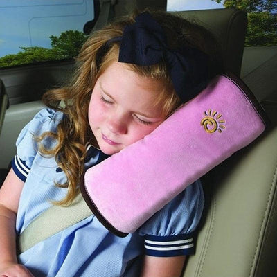 Premium Baby Car Seat Pillow & Safety Belt Cover