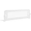 Barrière de lit pliable pour un sommeil sécurisé des tout-petits - Blanc