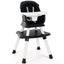 6-in-1 Convertible Baby High Chair - Black